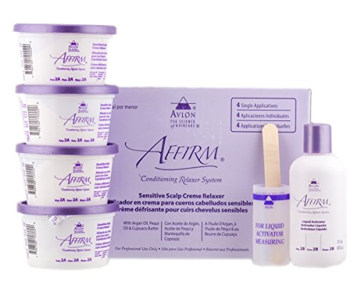 Avlon Affirm Sensitive Scalp Creme Relaxer 4-Pack