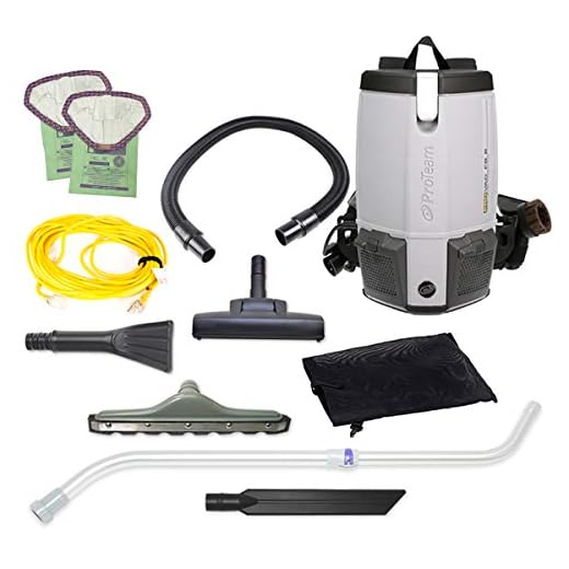 ProTeam Backpack Vacuum with HEPA Filtration