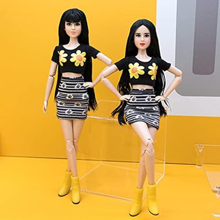 LoveinDIY 10 Pairs 1:6 Dolls Flexible Hands Model for Dolls Skin