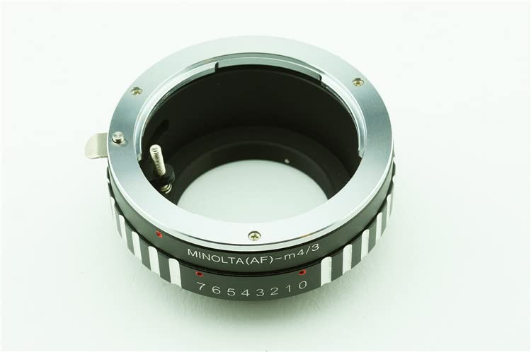 Bague MA-M4/3 pour utiliser vos objectifs Minolta Sony AF en voyage avec un Micro M43