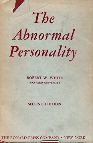 The Abnormal Personality A Textbook . 2nd Ed. B001BE78MW Book Cover
