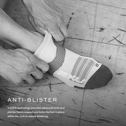 2XU Unisex Vectr Cushion No Show Socks - Provides Advanced Support for Running4