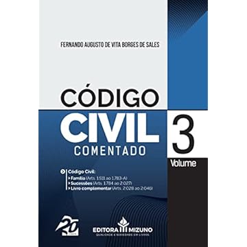 Capa do livro Código Civil Comentado volume 3