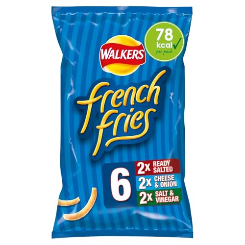 Walkers French Fries Variety Sharing Snacks 6x18 g