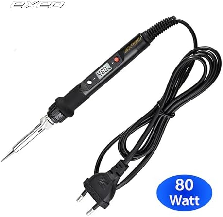 Exeo Dijital Göstergeli Isı Ayarlı Kalem Havya Lehim Makinesi - Görsel 2