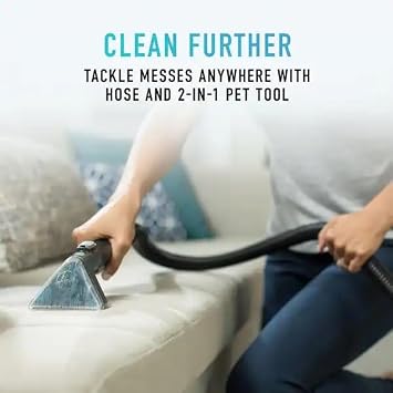 4 Multipurpose Upholstery Tool With Rubber Nubs Compatible with All Hoover Carpet and Upholstery Cleaners PowerScrub, Steam Vac, SpinScrub, Max Extract, SmartWash, PowerDash Advanced...