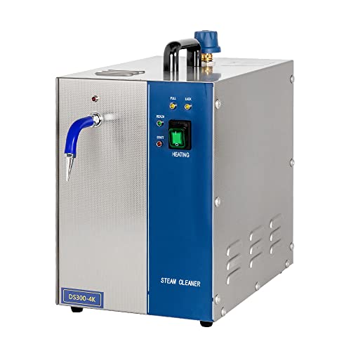 Jewelry Steam Cleaner Machine, 2100W High Power Gem Washer for Diamond, Silver, Gold Cleaning, 6KG Steam Pressure, 152℃ Temperature