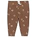 Gerber Baby Boys' 2-Piece Fleece Sweatshirt and Jogger Set, Brown Horseshoe, 3-6 Months