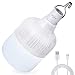 Camping Light LETOUR Dimmable LED Light Bulb 5 Lighting Modes USB Rechargeable Hanging Lights 4800 Lumen Portable Lantern Outdoor Light Bulb for Camping/Patio/Garden/BBQ