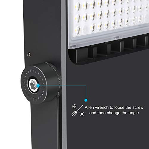 Ledmo Outdoor Stadium Lights, High Power Led Floodlights For Sports Field, Basketball Court, Parking Lot, Industrial Area 300W, 5000K (2Pack) #TOP2
