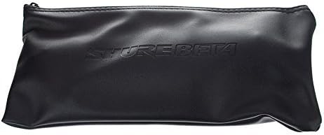 Shure BETA 87C Vocal Microphone - Cardioid Condenser Mic with Tailored Response for a Warm/Natural Sound, Minimal Off-axis Tone Coloration, 3 Stage Pop Filter to Minimize Breath Noise & Stand Adapter