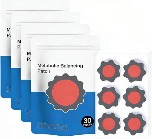 2026 Abnehmpflaster, 120 Stück Abnehmpflaster, Metabalance Patch, 30 Tage Programm