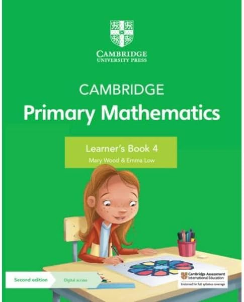 Cambridge Primary Mathematics Learner's Book 4 with Digital Access (1 Year) (Cambridge Primary Maths)