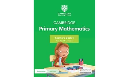 Cambridge Primary Mathematics Learner's Book 4 with Digital Access 1 Year Cambridge Primary Maths