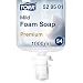 Tork 520501 Sapone a schiuma delicato Premium, compatibile con sistema S4, idratante e liporestitutivo, 1 x 1000 ml (2500 dosi), schiuma bianca