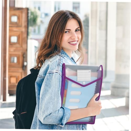 Pochettes étiquettes intégrées SOIMISS pour stopper la perte de vos documents de bureau - 2