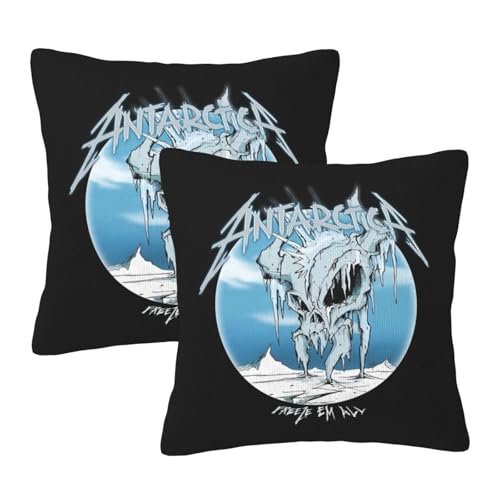 枕カバー メタリカ METALLICA クッションカバー 2枚セット 座布団カバー まくらカバー おしゃれ 可愛い ソファ背当て 抱き枕 インテリア飾り オフィス 部屋飾り 四季通用 55X55cm