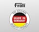 Froli Auffahrkeil für Wohnwagen, Reisemobil, Wohnmobil und Camper, Ausgleichskeil 3-teiliges Set, 1x Standardkeil, 1x Parkstopper, 1x Auffahrhilfe