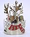 Produktbild YANKEE CANDLE Reindeer Jar Holder Renntier Kerzenhalter, Metall, Silber, 9.5 x 9.5 x 12.2 cm