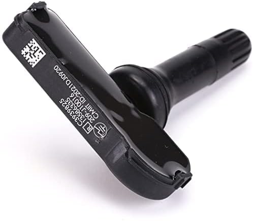 13586335 TPMS Tire Pressure Monitoring System Sensor 315MHz Compatible with GMC Buick Chevy Hummer 13598771 13598772 13586335 13581558 13598255 22854866 (Pack of 4) (4 Pcs, Black, 4) (4)