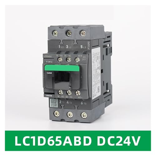 Contacteur LC1D65ABD DC24V triphasé pour commande de moteur
