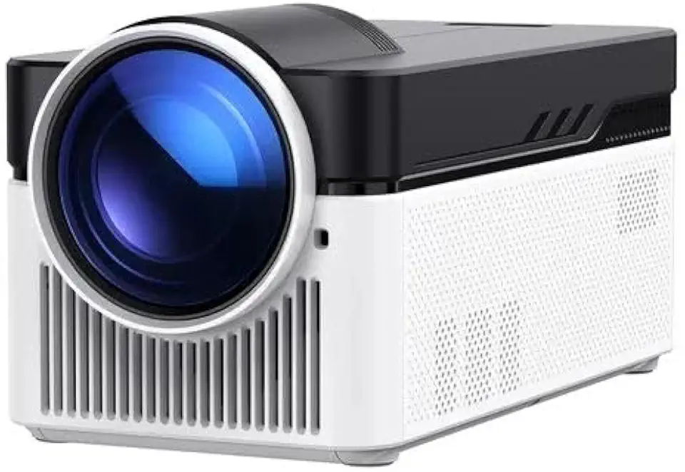 Projetor inteligente 4K, mini projetor com Wi-Fi e Bluetooth, Android 13, 700 ANSI, correção automática, projetor para Home Theater/Outdoor HY450NTV