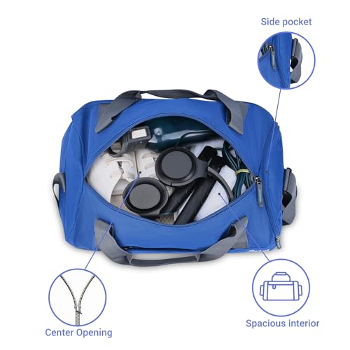 Image of VIP Verona - S03(Cabin+Medium+Large) Trolley Bag, Cm | TSA | 8 Wheels | 3 Year International Warranty | Black & Three Blue Skybags Duffle Bags