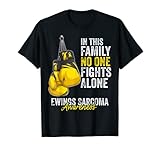 Ewings Sarcoma Awareness Month Boxhandschuhe, gelbes Band T-Shirt