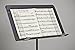Clear Music Clips Sheet Music Holder for Music Stand, Durable Break-Resistant Flexible Plastic MADE IN USA