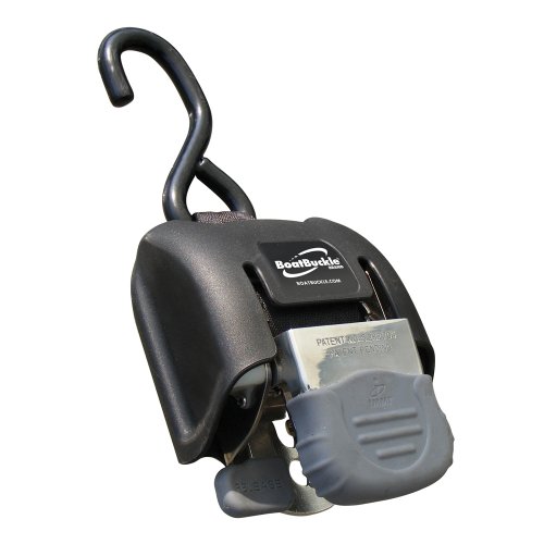SupplyMount F14256 - Aftermarket Replacement G2 Retractable Transom Tie-Down - 2 Inch-43 Inch - Pair - Stainless Steel Compatible with BoatBuckle