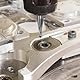 QUARKZMAN 2 Stück Kugelfräser CNC-Fräser, 1 mm (5/128) Radius Vollhartmetall AlTiN-beschichtet 2 Schneiden HRC45 2 mm (5/64) Durchmesser 4 mm (5/32) Schaft Fräswerkzeuge