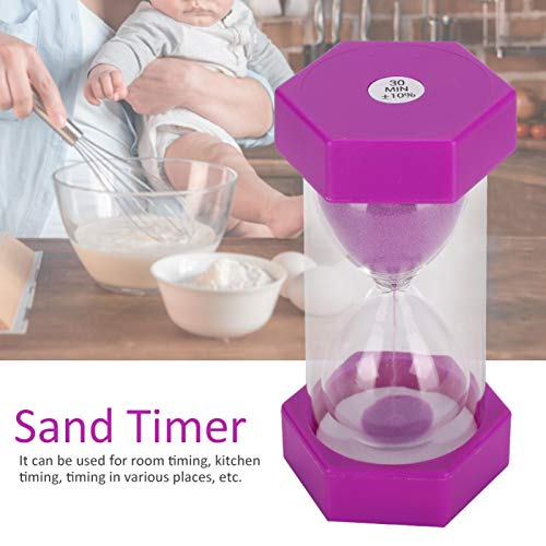 Timer a Clessidra, Orologio Clessidre Piccola in Plastica Sand Clock 30 Minutes Sandglass Con Sabbia Colorata Perfette Casa Classe Cucina Ornamento Bambini Gli Sport Giochi Ufficio Lavano Denti - Image 6