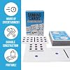 Regal Games - Double 9 Domino Playing Cards - Colored Dots Set - Family-Friendly Domino Card Game - 2-8 Players - Ages 8+ 55 Cards Per Deck, 24 Deck Pack - 3.5 x 2.5 - Perfect for Bulk Buying
