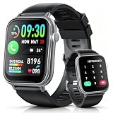 WeurGhy Reloj Inteligente Hombre Mujer con Llamadas Bluetooth