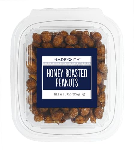M.ade With Honey Roasted Peanuts Tub 8 oz (Pack of 12)