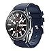 Minggo Bands for Samsung Gear S3 Frontier/Classic Watch Silicone Bracelet Sports Silicone Band Strap Replacement Wristband, Dark Blue