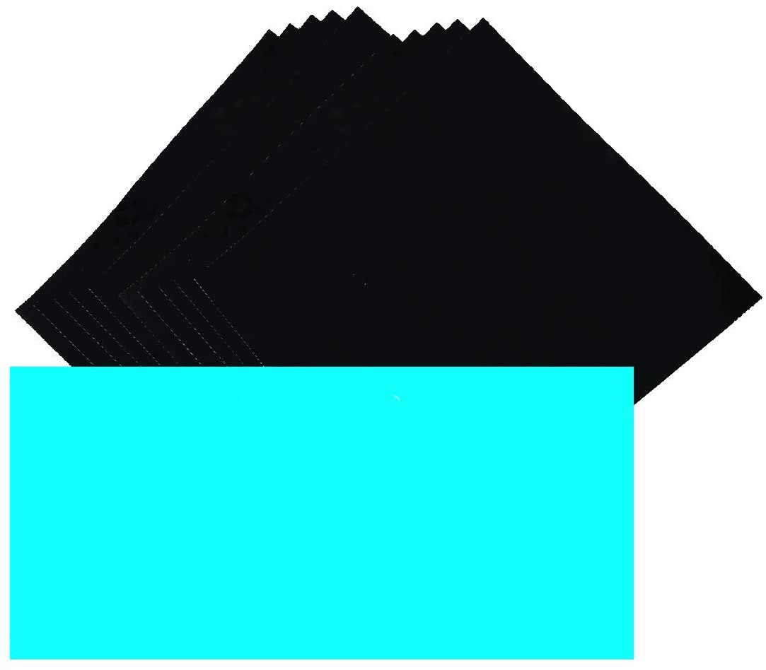 Akshat Enterprises heat Transfer Black Velvet Sheet - 24 x 24 Inch-image-23