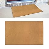 Blank Door Mat for Crafting and Painting, Artificial Coir Doormat Outdoor, Non-Slip Rubber Backing Welcome Mat for Indoor/Outdoor Front Porch Entryway (30x17 Inch)