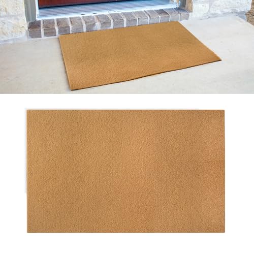 Blank Door Mat for Crafting and Painting Artificial Coir Doormat Outdoor Non-Slip Rubber Backing Welcome Mat for Indoor/Outdoor Front Porch Entryway (30x17 Inch)