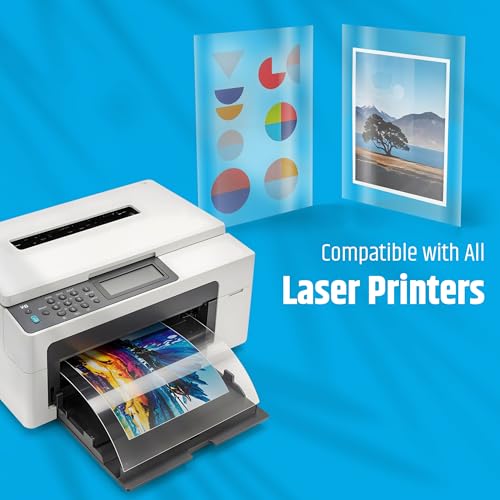 Papercutz A4 Laser Acetate Sheets (50 Sheets), 100 Micron Acetate Sheets A4, Transparent Paper for Printing, Overhead Projector Film, OHP Sheet, Clear Plastic Sheeting for Crafting - Image 6