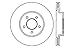 StopTech 128.65107R Sport Cross Drilled Brake Rotor; Front Right