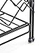 3-Tier Organizer Rack, EZOWare Wire Basket Storage Container Countertop Shelf for Kitchenware Bathroom Cans Foods Spice Office and more - Black