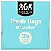 365 by Whole Foods Market, Flextra Strength Drawstring Trash Bags, 30 Gallon, 25 Count