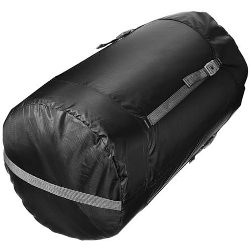 NAMOARLY Sleeping Bag Compression Sack Drawstring Closure Sturdy Polyester Large Capacity for Backpacking