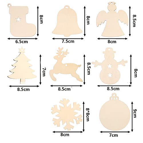 BOELLRUNO 80 pz Addobbi per Albero di Natale in