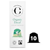 CRU Kafe Organic Decaf Single Origin Peruvian Nespresso Compatible Capsules 10 per pack