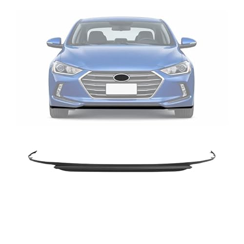 ALMULOO Front Bumper Valance Compatible with 2017-2018 Hyundai Elantra USA Built Air Deflector Spoiler Replacement for HY1095107 86591F3000