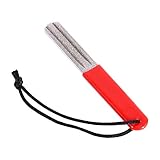 fish hook sharpening file Manico in plastica per una presa comoda e controllo