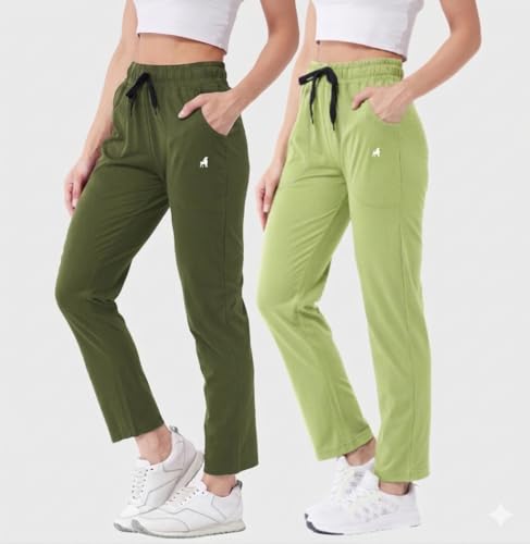Image of Modeve Women Track Regular Fit Pants