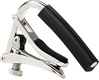 Made from Nickel resists wear and nicks Ergonomic lever is easier to handle while opening and closing Classic capo design & reliability Uses unique material that acts just like your fingertip A patented closing action that works exactly like your han...